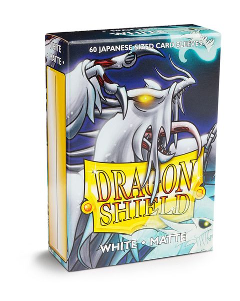 Dragon Shield 60ct Deck Protector Mini Matte White