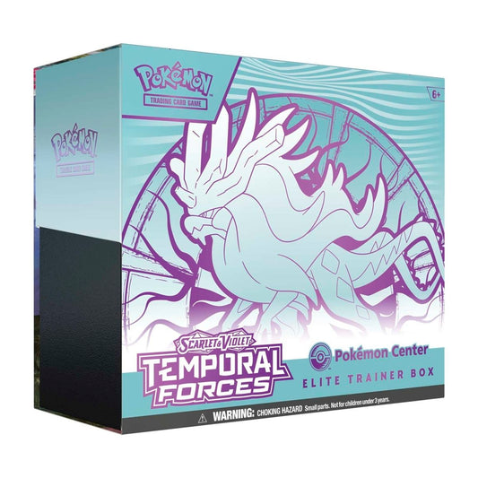 Pokémon TCG: Scarlet & Violet-Temporal Forces Elite Trainer Box (Walking Wake)